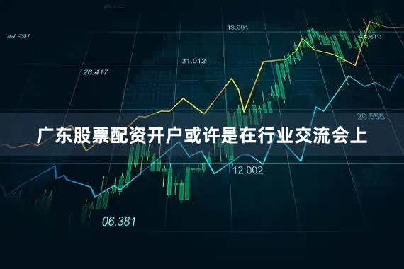 广东股票配资开户或许是在行业交流会上